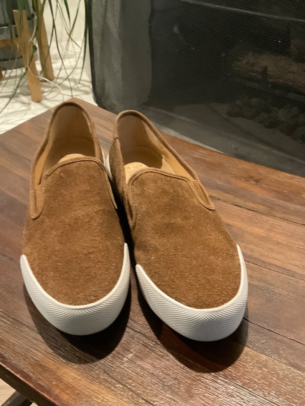 FRYE Coco Tan Mia Slip On Sneakers Size 7 - Picture 2 of 8